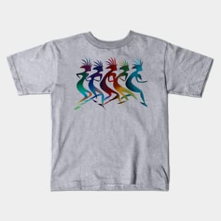 Kokopelli Dance For Life Kids T-Shirt